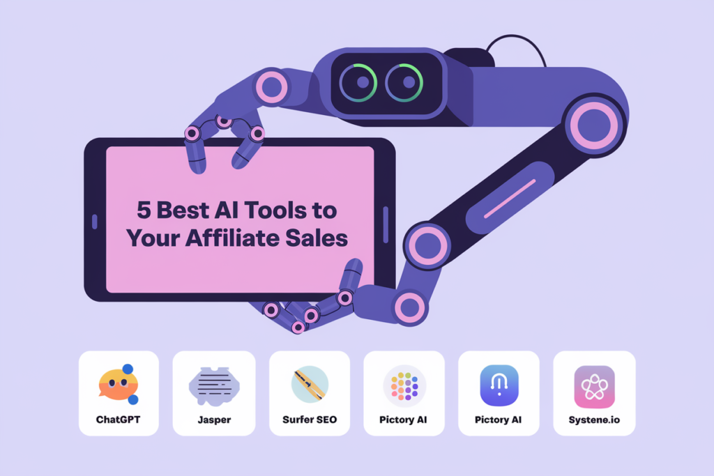 5 Best AI Tools to Boost Your Affiliate Sales